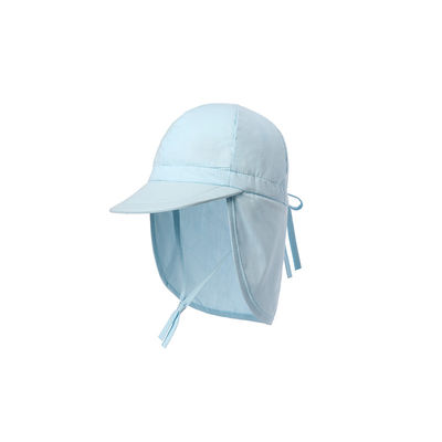 หมวกบักเก็ตเด็กปีกกว้างปรับได้ UV 50+ 100% Cotton