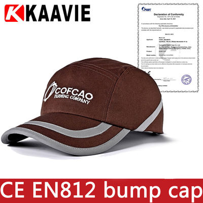 น้ำหนักเบาตาข่ายความปลอดภัย Bump Cap ป้องกันหัวหน้า Safety Cycle Helmet EN812