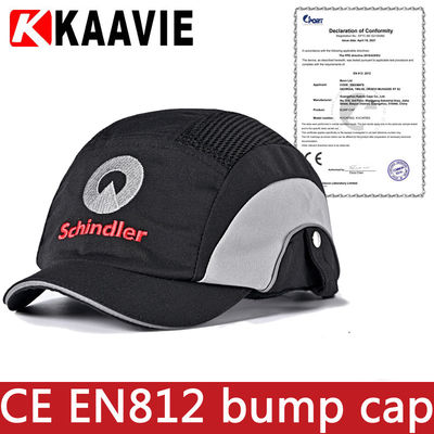 หมวกนิรภัยสี Pantone Bump Cap ผ้าฝ้าย 100% ABS Inner Shell