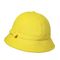 ODM ตลกธรรมดาหรือแพทช์โพลีเอสเตอร์หมวกถังชาวประมงเด็กหมวกถังสีเหลือง