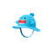 หมวกบักเก็ตการ์ตูนปีกกว้างสีน้ำเงิน UPF 50+ ใบรับรอง SGS UPF