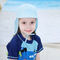 หมวกบักเก็ตเด็กปีกกว้างปรับได้ UV 50+ 100% Cotton
