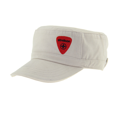 ปริมบิดแซนวิช พีค ทหารคาเดท Cap ปรับด้วยปิด Velcro