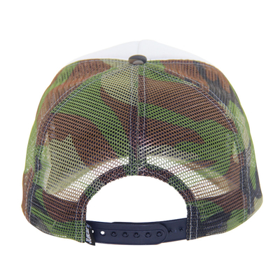 การพิมพ์แบบคลุมและเครือข่าย Caps Trucker ด้วยแผ่นหน้าสีขาว