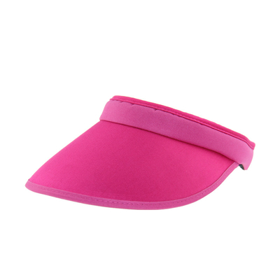 OEM ODM ผ้าใบ ขอบกว้าง ผ้าใบหน้าแดด หมวกคลิปบน สไตล์