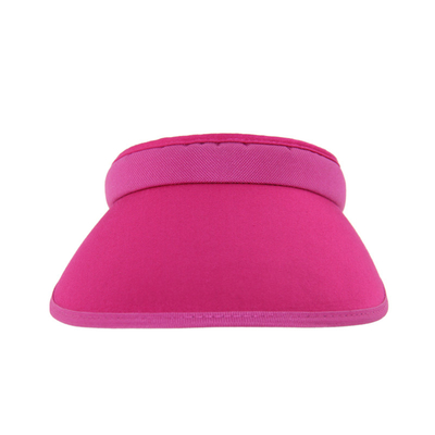 OEM ODM ผ้าใบ ขอบกว้าง ผ้าใบหน้าแดด หมวกคลิปบน สไตล์