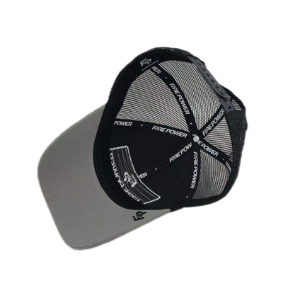 6 แพนลท์ Flat Peak ปรับ Mesh Trucker Caps กับการพับ