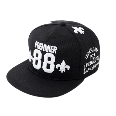 ผ้าใบยาวนาน 5 แผน หมวก Snapback หมวก 3D แต่งหมวกเบสบอล ปรับแต่ง