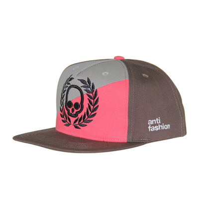 2 เสียง แผ่นหน้า ผ้าใบ Snapback Cap Custom แต่ง 5 แผนหมวก สไตล์