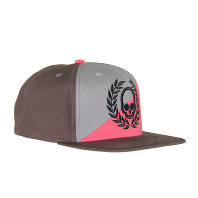 2 เสียง แผ่นหน้า ผ้าใบ Snapback Cap Custom แต่ง 5 แผนหมวก สไตล์