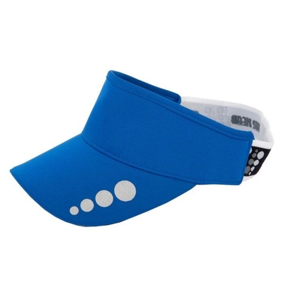 100% โพลีเอสเตอร์ Mesh ป้องกันแดด หมวก visor หายใจ Antimicrobial