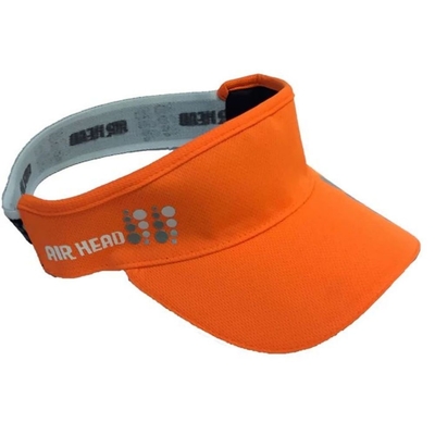 100% โพลีเอสเตอร์ Mesh ป้องกันแดด หมวก visor หายใจ Antimicrobial