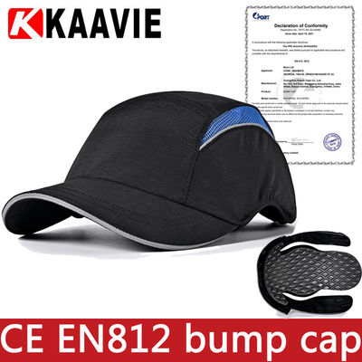 หัวป้องกันพลาสติก ABS เชลล์ EVA Pad หมวกกันน็อคใส่เบสบอล Safety Bump Cap Breathable