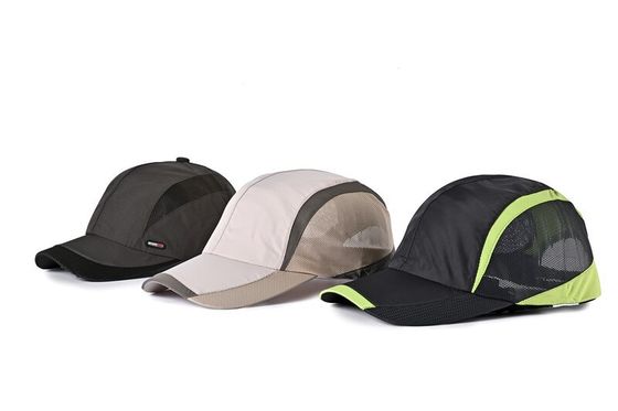 หมวกเบสบอลปักลาย Uv ป้องกันระบายอากาศ 54cm 100% Polyester