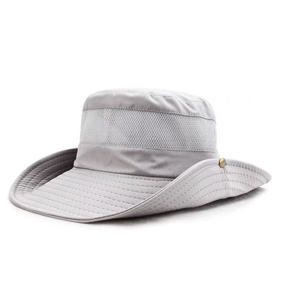 กันน้ำ UV Protection หมวกบัคเก็ตกลางแจ้งหมวกปีกกว้าง Boonie Bucket