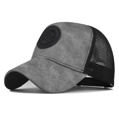 3D Foam Fitted Mesh Trucker Hat 6 แผงหมวก Trucker ปรับได้