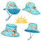 หมวกว่ายน้ำ Sun Hat เด็ก Summer Beach หมวกว่ายน้ำพร้อม Upf ขายส่ง