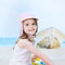 ODM คอปก Babys ฤดูร้อนหมวกผ้าฝ้าย 43 ซม. 55 ซม. หู Flap Hats