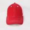 หมวกแก๊ปตาข่ายปิดสแน็ปพลาสติก 6 แผงหมวกเบสบอล 58cm