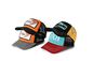 Custom Unisex Visor Mesh Trucker Caps หมวกเบสบอล Snapback 22 ฟุต