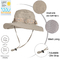 การล่าสัตว์กลางแจ้ง Breathable Hiking Hat ออกแบบโลโก้ที่กำหนดเอง Upf 50 Fishing Plain Bucket H